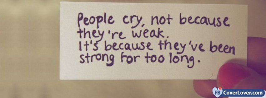 People Cry