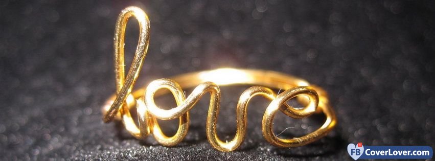 Ring Love Gold