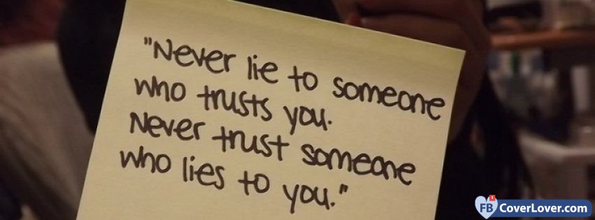 Trust And Lie