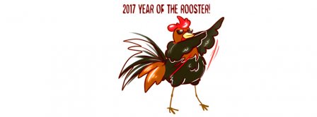 2017 Year Of The Rooster Facebook Covers