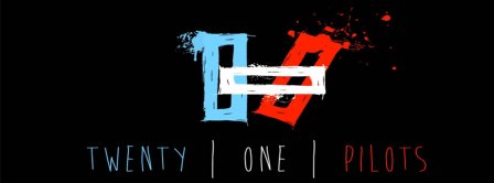 21 Pilots Colorful Logo Facebook Covers