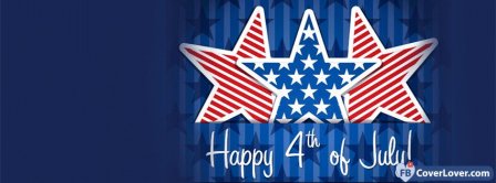 4th July Independence Day 3 Facebook Covers