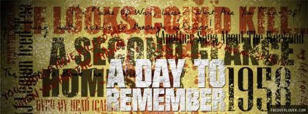 A Day To Remember 2 Facebook Covers