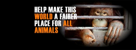 A Fairer Place For Animals Facebook Covers