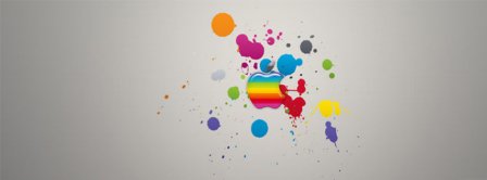 Abstract Artistic Apple Facebook Covers