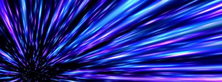 Abstract Artistic Blue Lights  Facebook Covers