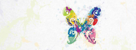 Abstract Artistic Buterfly Facebook Covers