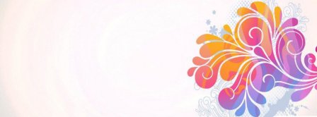 Abstract Artistic Flower 1  Facebook Covers