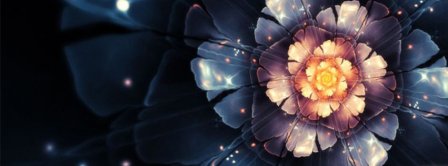 Abstract Artistic Flower 8  Facebook Covers