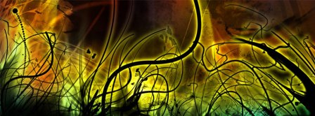 Abstract Artistic Forest Facebook Covers