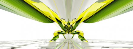 Abstract Artistic Insect  Facebook Covers