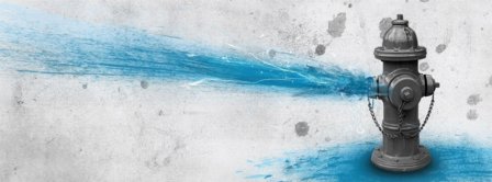Abstract Artistic Paint Firehose  Facebook Covers