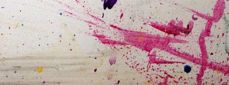 Abstract Artistic Pink Painting  Facebook Covers