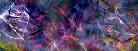 Abstract Artistic Purple  Facebook Covers