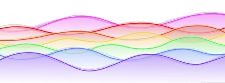 Abstract Artistic Waves Facebook Covers