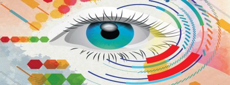 Abstract Eye Facebook Covers