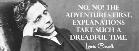 Adventures First Lewis Carroll Facebook Covers