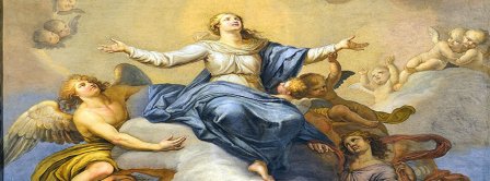Assumption Of Mary In Santa Maria Immacolata Facebook Covers
