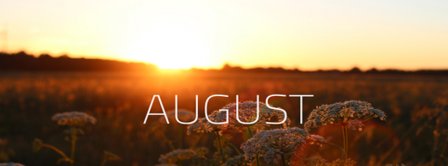 August Sunset Facebook Covers