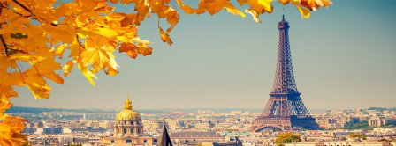 Auntumn In Paris Facebook Covers