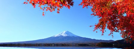 Autumn Mount Fuji 1 Facebook Covers