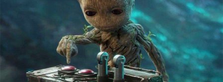 Baby Groot Guardians Of The Galaxy Vol 2 Bomb Button Facebook Covers