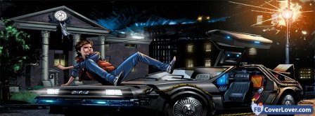 Back To The Future Anime 1 Facebook Covers