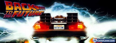 Back To The Future Dolorean 3 Facebook Covers