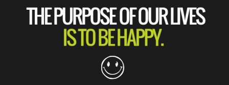 Be Happy Facebook Covers