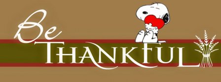 Be Thankful Facebook Covers