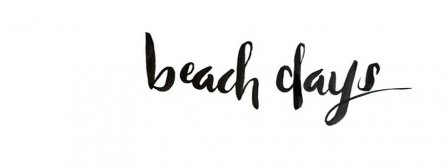 Beach Days Facebook Covers