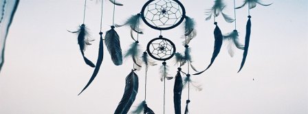 Blue Dream Catcher Facebook Covers