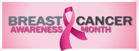 Breast Cancer Awareness Month Ribbon Facebook Covers