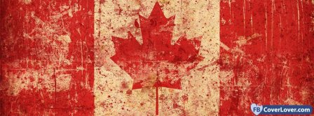 Canada Flag 4  Facebook Covers