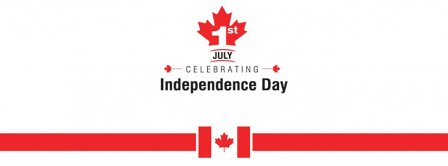 Celebrating Independence Day Canada  Facebook Covers