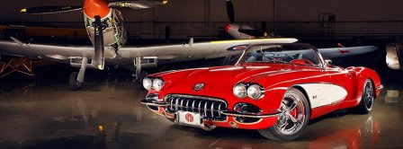 Chevrolet Corvette 1959 Facebook Covers