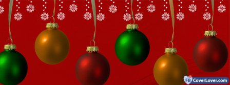 Christmas Balls  Facebook Covers