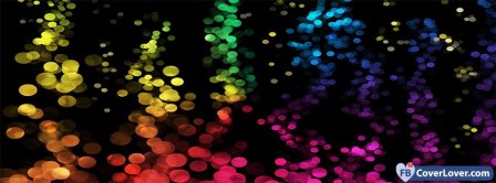Colorful Glitter  Facebook Covers