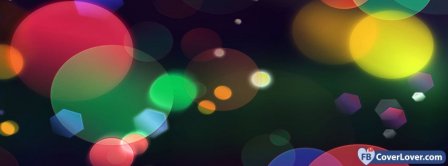 Colorful Lights  Facebook Covers