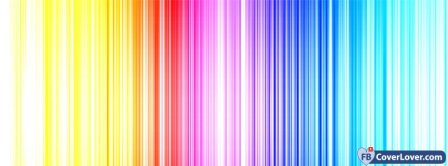 Colorful Lights Rainbow  Facebook Covers