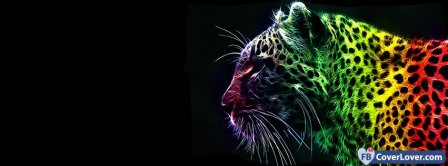 Colorful Tiger 2  Facebook Covers