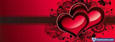 Colorful Cool Heart 5  Facebook Covers