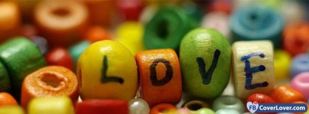 Colorful Love Facebook Covers