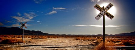 Crossing Railroad Facebook Covers