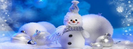 Cute Snowman Facebook Covers