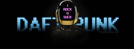 Daft Punk I Rock Facebook Covers