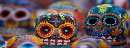 Day Of The Dead Skull Facebook Covers