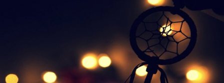 Dreamcatcher And Lights Facebook Covers