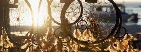 Dreamcatcher Sea Sunrise Facebook Covers