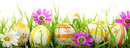 Easter Eggs Facebook Covers